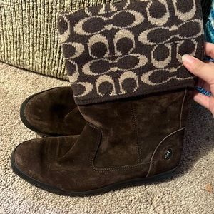 AUTHENTIC coach boots